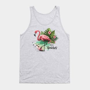 Protect the Beaches - Flamingo Tank Top